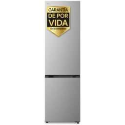 LG Frigorífico Combi DoorCooling+, 2.03m, Serie 300 - GBBS322APY (Reacondicionado Grado D). Acero antihuellas