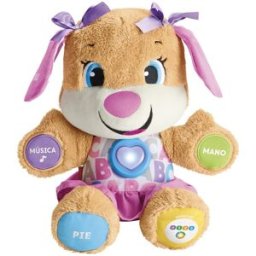 Fisher-Price Juguete bebe Perrito primeros descubrimientos Fisher Price. Rosa