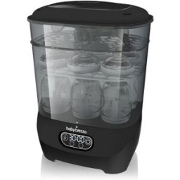 BABY BREZZA Esterilizador y secador de biberones Sterylazer + Dryer Advanced. (364 X220 X300 cm) Negro niño