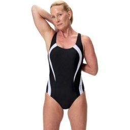 Speedo Bañador de natación para mujerQuantum Contour One Piece . (XXL) Blanco