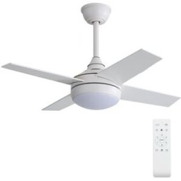 BriCor Ventilador de Techo 4 Palas con Luz Ø 91 cm 18W ST-CF2402.