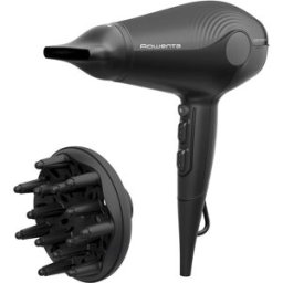 Rowenta Secador de pelo Ultra Silence con flujo de aire de alta velocidad. Negro