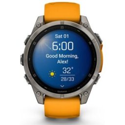 Garmin Reloj Smartwatch fenix 8 47mm Zafiro Amoled .
