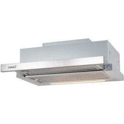 Cata Campana telescópica TFH 6630 X con 6 niveles de extracción. Inox