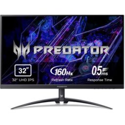 Acer Monitor PC Gaming 80 cm (31,5") PREDATOR XB323QKV3bmiiphx, 160 Hz, UHD 4K, AMD Freesync, con altavoces. Negro