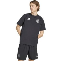 Adidas Camiseta de hombre Alemania Mundial 2026 Tiro Travel . Negro