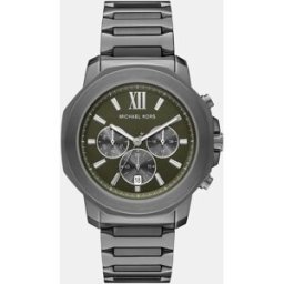 Michael Kors Reloj de hombre prescott de de acero inoxidable con cronógrafo. Bronce