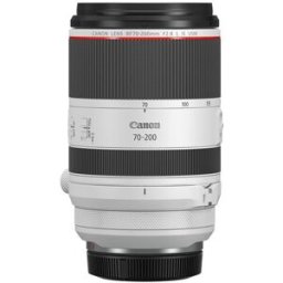 Canon Objetivo RF 70-200mm F-2.8 L IS USM para EOS R. Plata / Negro