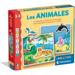 Clementoni Juguete infantil Los animales Montessori .