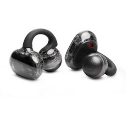 JBL Auriculares True Wireless de conducción de aire Soundgear Clips, IP54, hasta 32h. reproducción total, carga rápida.. Negro