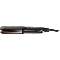 Remington Plancha de pelo Proluxe Midnight Wideplate con tecnología OptiHeat. Negro