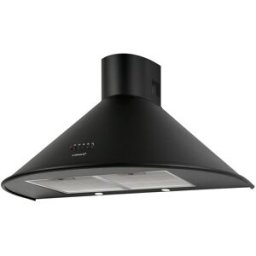 Cata Campana decorativa 3 niveles de extracción - Q-7790 BK. Negro