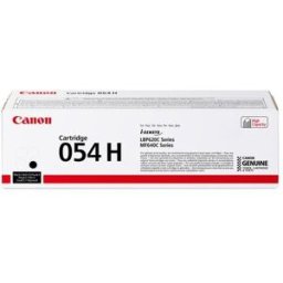 Canon Cartucho de tóner 054H negro de alta capacidad.