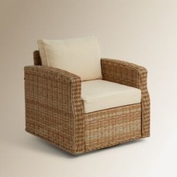El Corte Inglés Sillón giratorio Le Mans. Natural