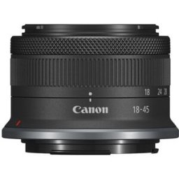 Canon Objetivo RF-S 18-45mm F4.5-6.3 IS STM para EOS R. Negro