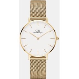Daniel Wellington Reloj de mujer Petite Mesh DW00100348 de malla de acero dorado. Oro