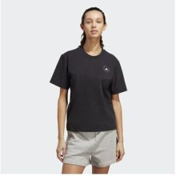 Adidas Camiseta de entrenamiento de mujer by Stella McCartney TrueCasuals Regular Sportswear . Negro