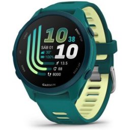 Garmin Reloj Smartwatch Forerunner 170 Music Verde azulado . Verde / Amarillo