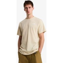 The North Face Camiseta recta para hombre NSE Box . Beige