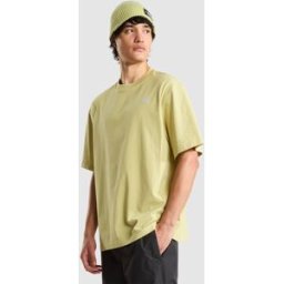 The North Face Camiseta para hombre TNF Essential Simple Dome . Verde claro / Pistacho