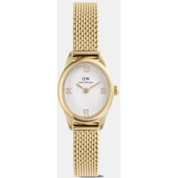 Daniel Wellington Reloj de mujer Ophelia Mini DW00100939 de malla de acero dorado. Dorado