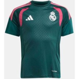 Adidas Camiseta de niños Real Madrid CF 2026-2027 Entreno . (12 años) Verde oscuro