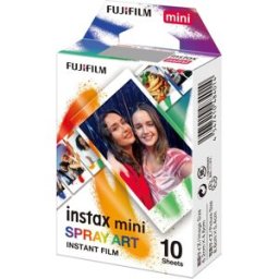 Fujifilm Película Instantántea instax mini Spray Art (10 fotos). Blanco