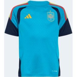 Adidas Camiseta de niños España Mundial 2026 Tiro Entreno . (8 años) Azul