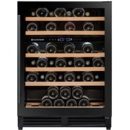 La Sommelière Vinoteca integrable Climadiff para 51 botellas - CBU50D2B. Negro