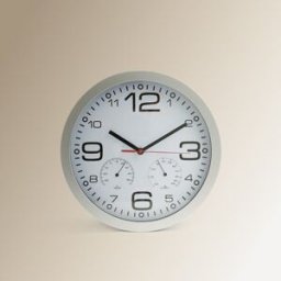 El Corte Inglés Reloj de pared Budapest Stick . Blanco