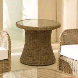 El Corte Inglés Mesa auxiliar de jardín Mallorca . Natural