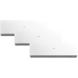 HAIER Aire acondicionado Multisplit 3x1 Inverter 2.408 frig-h + 2.408 frig-h + 3.010 frig-h - EXPERT 3X1. Blanco