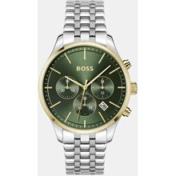 Boss Reloj de hombre Avery 1514159 cronógrafo de acero. Plata