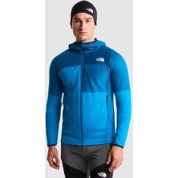 The North Face Chaqueta con capucha para hombre Power Grid™ Stormgap . (M) Azul