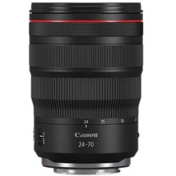 Canon Objetivo RF 24-70 mm F-2.8L IS USM para EOS R. Negro