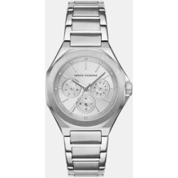 Giorgio Armani Reloj de mujer Exchange AX4622 de acero plateado. Plateado