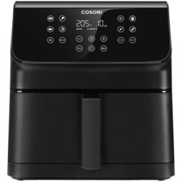 Cosori Freidora de aire Premium II Chef Edition con 12 funciones y capacidad de 6,2 L. Negro