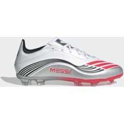 Adidas Botas De Futbol Niño F50 Messi Elite Fg J . (37 y 1/3) Blanco