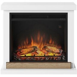 TAGU Chimenea Eléctrica Hagen. Blanco