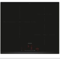 Siemens Placa inducción con 3 zonas de cocción - EH631HDC1E. Negro