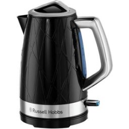 Russell Hobbs Hervidor Structure Negro textura de plástico, 1,7 litros. Negro