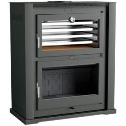 FM CALEFACCIÓN Horno de Leña Frontal HL-200 F. Negro