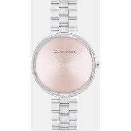 Calvin Reloj de mujer Gleam 25100015 de acero. Plata