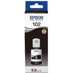 Epson Botella tinta 102 EcoTank Negro (C13T03R140).