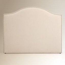 El Corte Inglés Cabecero doble tapizado Verona. (Cama 135 cm) Siria Natural