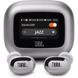 JBL Auriculares True Wireless Live Buds 3 con cancelación de ruido y audio de alta resolución. .. Plata