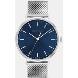 Calvin Reloj de hombre Modern 25200045 de malla de acero. Plata