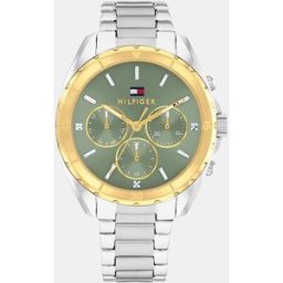 Tommy Hilfiger Reloj de mujer Mellie 1782785 multifunción de acero. Plata