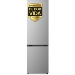 LG Frigorífico Combi DoorCooling+, 2,03m, Serie 300 - GBBS322CPY. Acero antihuellas