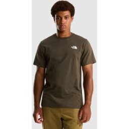 The North Face Camiseta recta con estampado gráfico para hombre North Faces . (XS) Verde